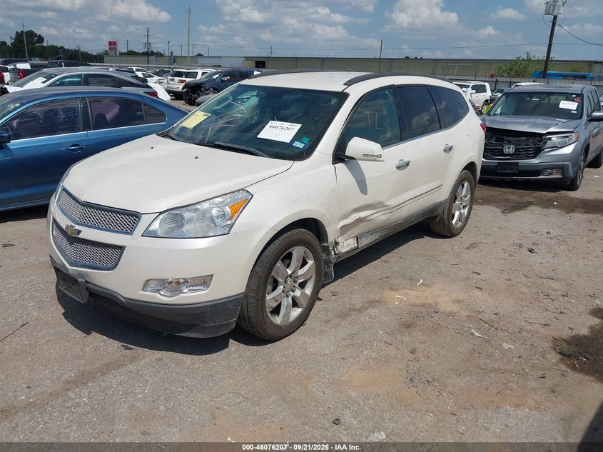 Vin: 1gnkrledxbj193922, lot: 46575754, chevrolet traverse ltz 20112