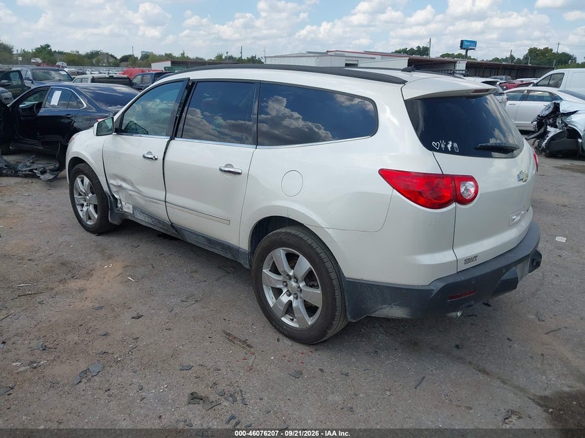 Vin: 1gnkrledxbj193922, lot: 46575754, chevrolet traverse ltz 20113