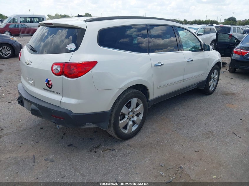 Vin: 1gnkrledxbj193922, lot: 46575754, chevrolet traverse ltz 20114