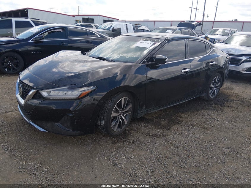 2019 Nissan Maxima, Front End, IAAI, VIN 1N4AA6AVXKC371558 — photo 2