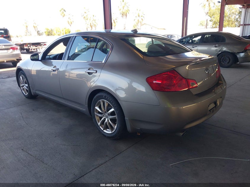 2009 INFINITI G37 auction photo 3