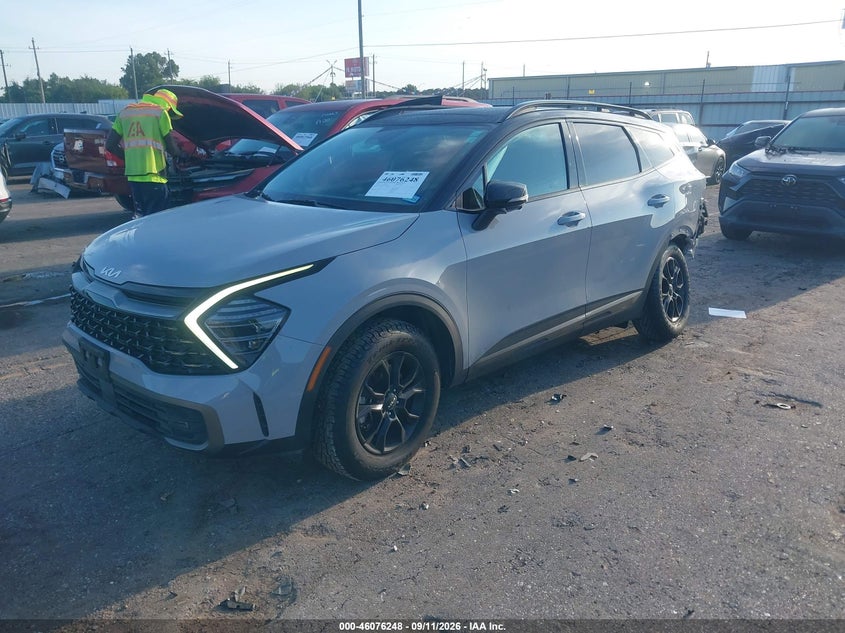 Vin: 5xyk7cdf6rg218648, lot: 46575795, kia sportage x-pro prestige 20242