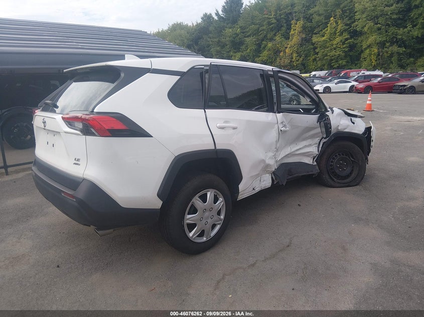 Vin: 2t3f1rfvxpw333486, lot: 46575809, toyota rav4 le 20234