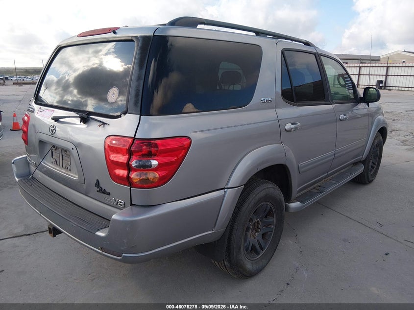 2003 TOYOTA SEQUOIA auction photo 4