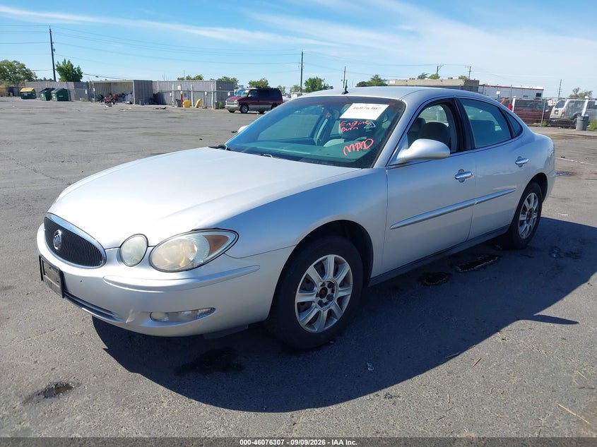 2005 Buick Lacrosse Cx, Engine Burn, IAAI, VIN 2G4WC532551256976 — photo 2