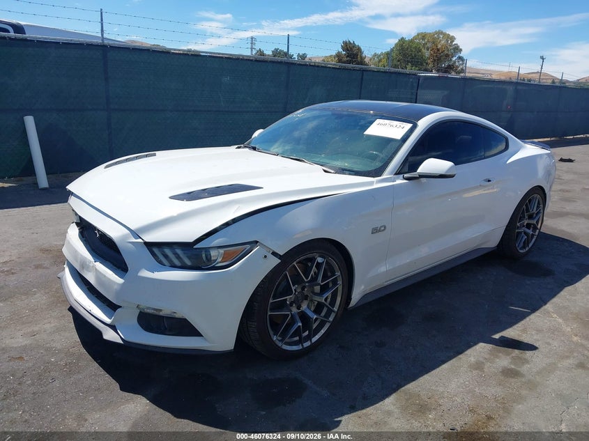 Vin: 1fa6p8cf3g5212155, lot: 46575871, ford mustang gt premium 20162