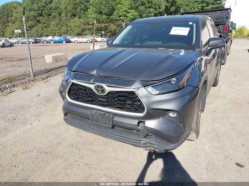 TOYOTA HIGHLANDER 2022 VIN 5TDBZRBH8NS573626