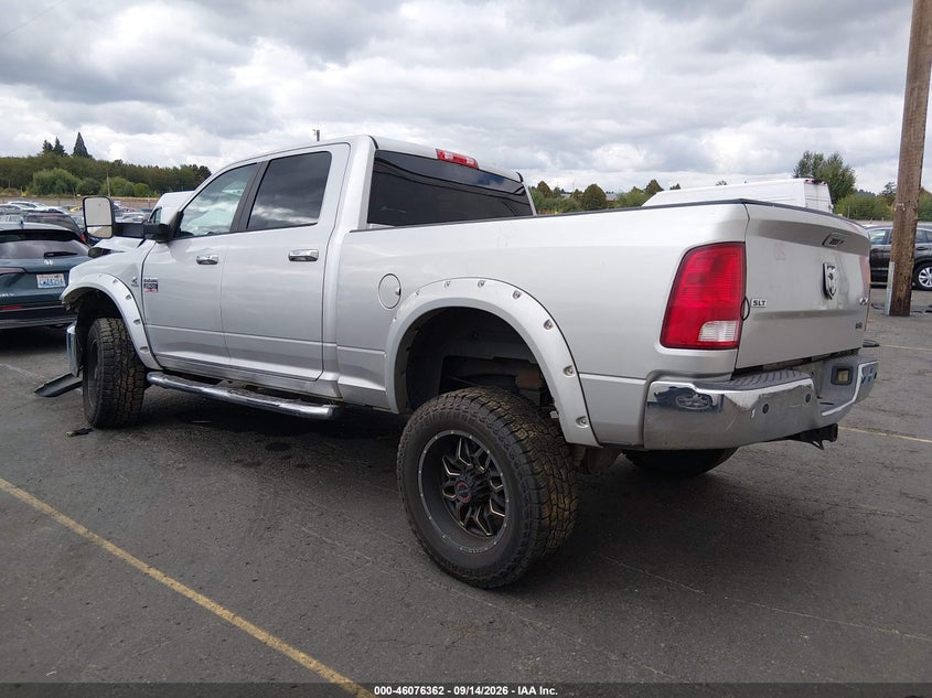 Vin: 3c6ud5dl7cg135751, lot: 46575909, ram 2500 slt 20123