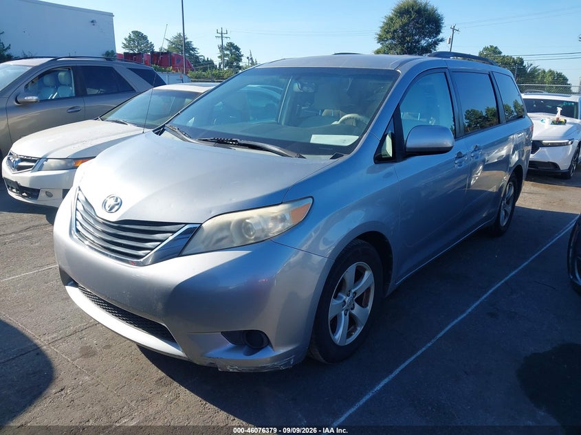 Vin: 5tdkk3dc5ds302475, lot: 46575926, toyota sienna le v6 8 passenger 20132