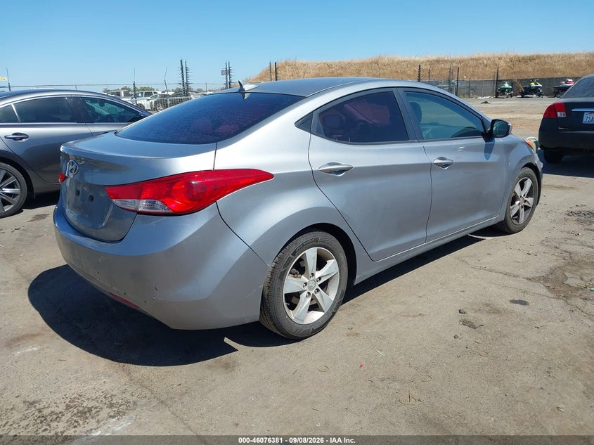 Vin: kmhdh4ae9du918061, lot: 46575928, hyundai elantra gls 20134