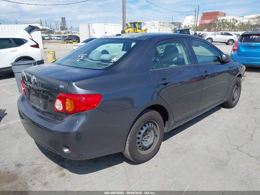 Vin: 1nxbu4ee0az295485, lot: 46575939, toyota corolla le 20104