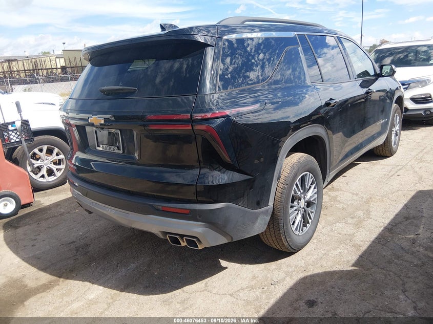 Vin: 1gnergrs7sj187654, lot: 46576000, chevrolet traverse fwd lt 20254