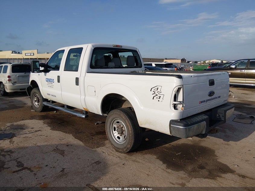 Vin: 1ft7w2b68gea03042, lot: 46576003, ford f-250 xl 20163