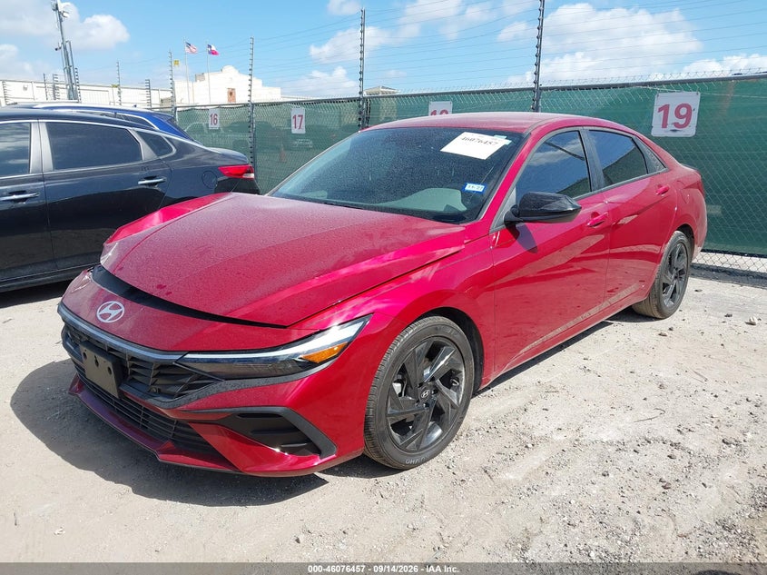 Vin: kmhlm4dg5tu100197, lot: 46576004, hyundai elantra sel sport 20262