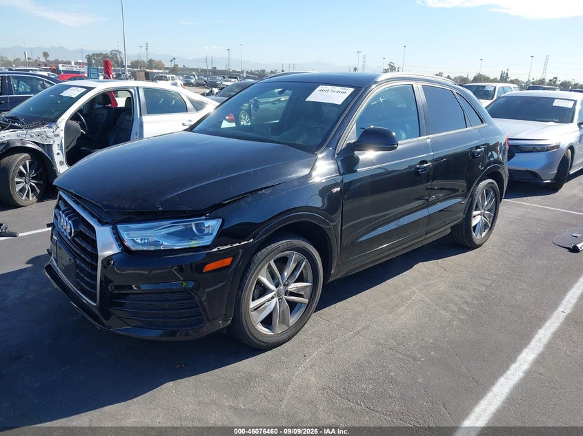 Vin: wa1bccfs7jr028976, lot: 46576005, audi q3 2.0t premium/2.0t sport premium 20182