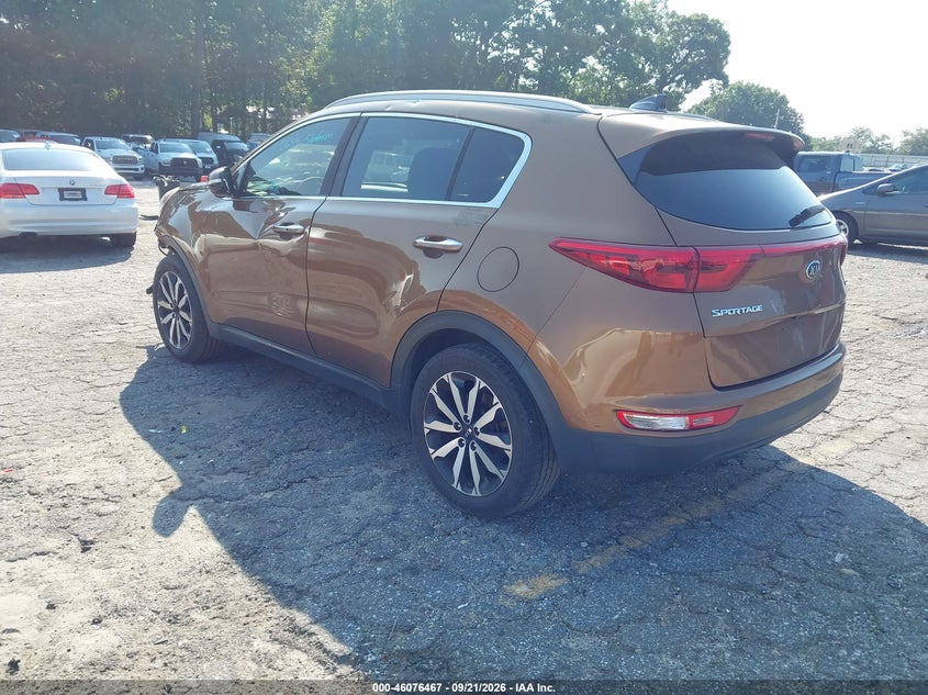 Vin: kndpn3ac0h7260685, lot: 46576014, kia sportage ex 20173
