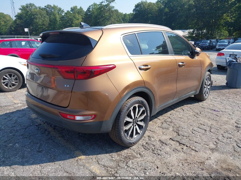 Vin: kndpn3ac0h7260685, lot: 46576014, kia sportage ex 20174