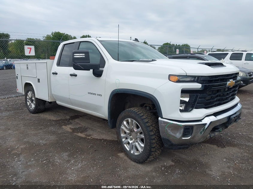 2025 CHEVROLET SILVERADO 3500HD 4WD  LONG BED WORK TRUCK