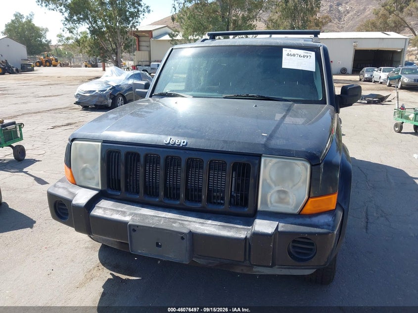 JEEP COMMANDER 2006 VIN 1J8HH48K76C254152