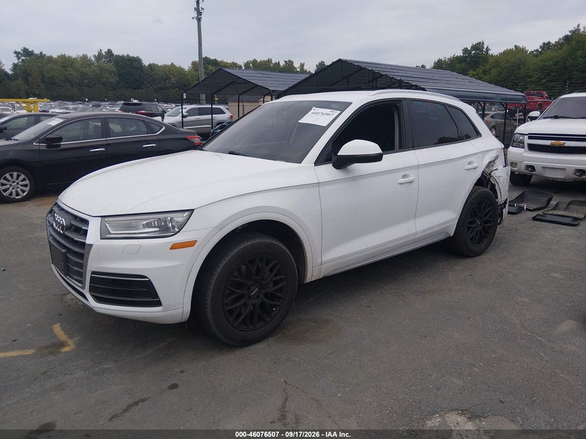 Vin: wa1anafy8j2115339, lot: 46576054, audi q5 2.0t premium/2.0t tech premium 20182