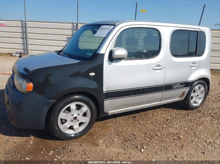 Vin: jn8az2kr1ct253868, lot: 46576057, nissan cube 1.8 s 20122