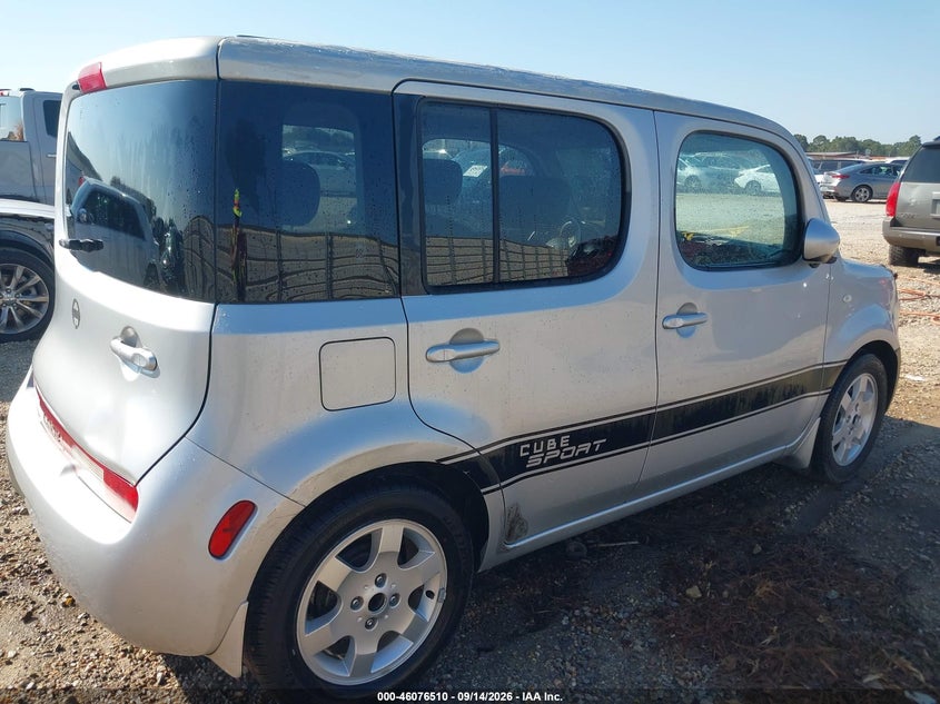 Vin: jn8az2kr1ct253868, lot: 46576057, nissan cube 1.8 s 20124