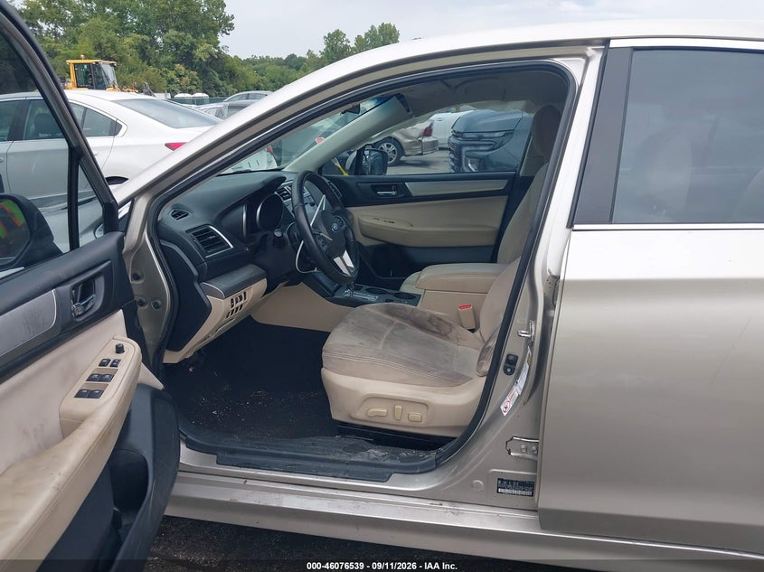 SUBARU LEGACY 2015 VIN 4S3BNBC62F3051481