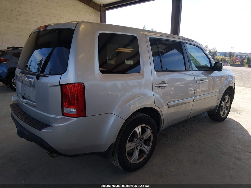 Vin: 5fnyf3h5xcb014934, lot: 46576093, honda pilot ex-l 20124