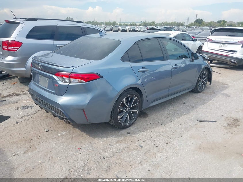 Vin: jtds4rce4lj025216, lot: 46576106, toyota corolla se/night shade 20204