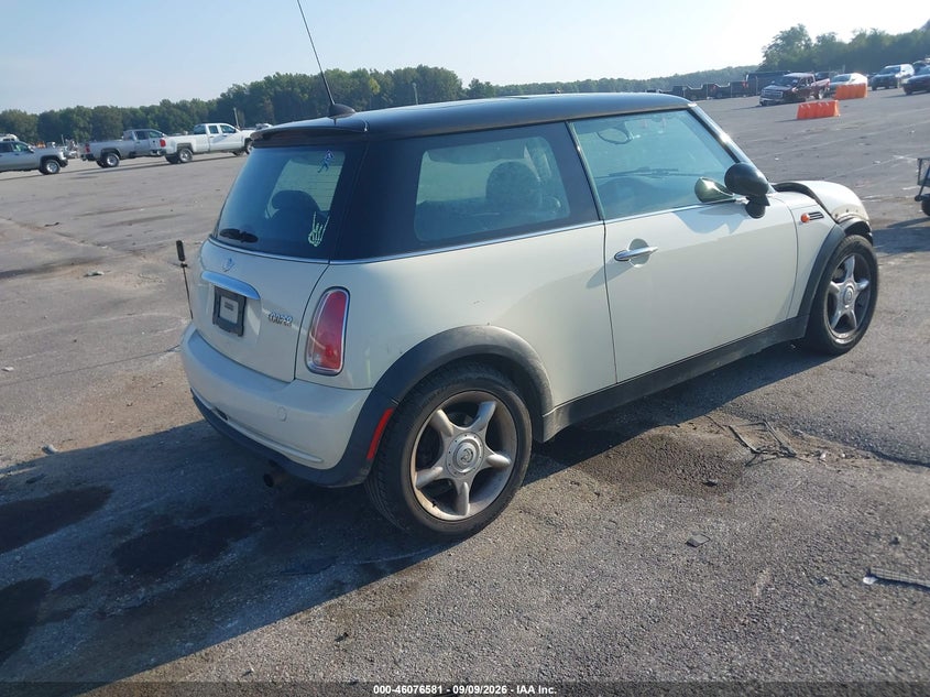 MINI COOPER 2006 VIN WMWRC33526TJ78200