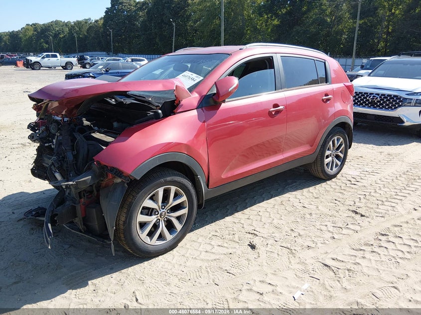 Vin: kndpb3ac0f7696202, lot: 46576131, kia sportage lx 20152