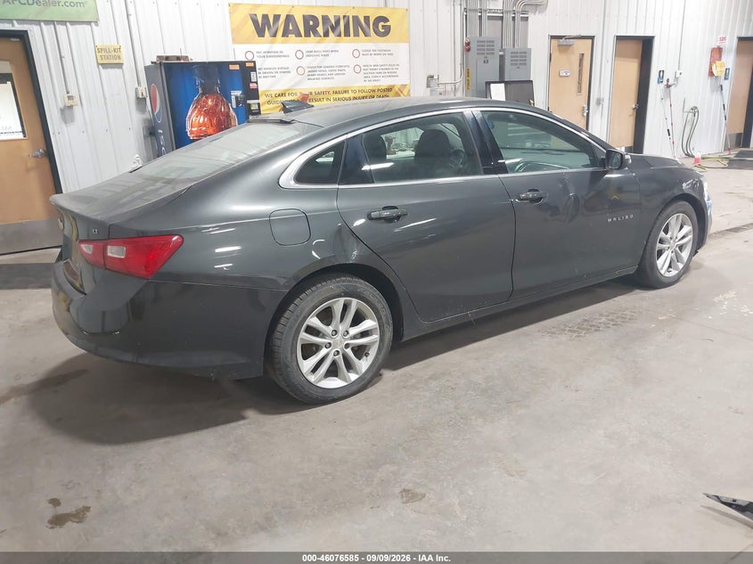 Vin: 1g1zd5st9jf251946, lot: 46576132, chevrolet malibu lt 20184