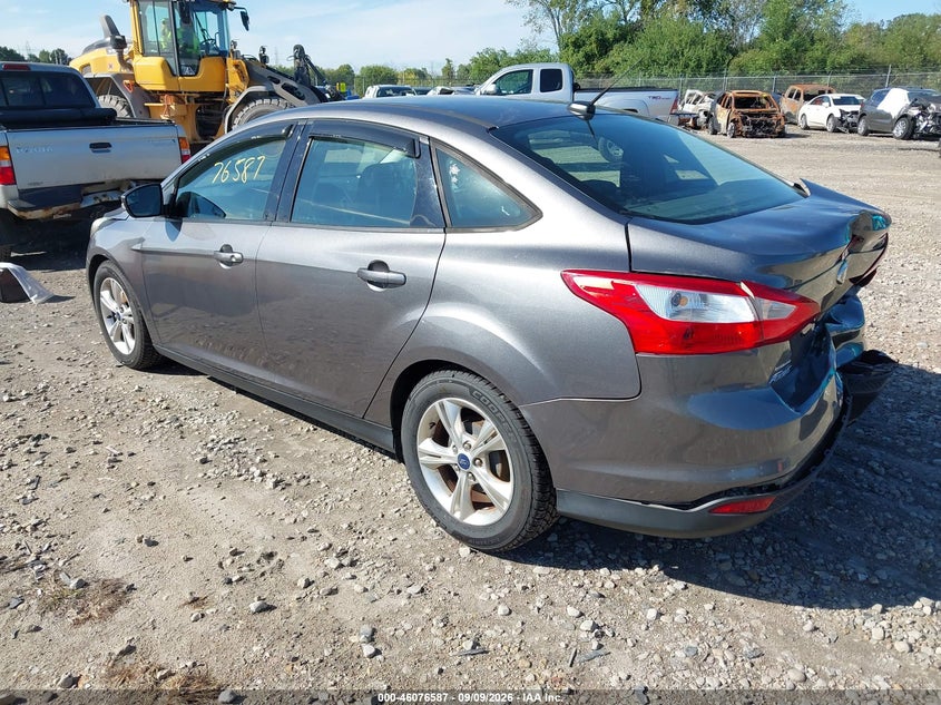 Vin: 1fadp3f26el166140, lot: 46576134, ford focus se 20143