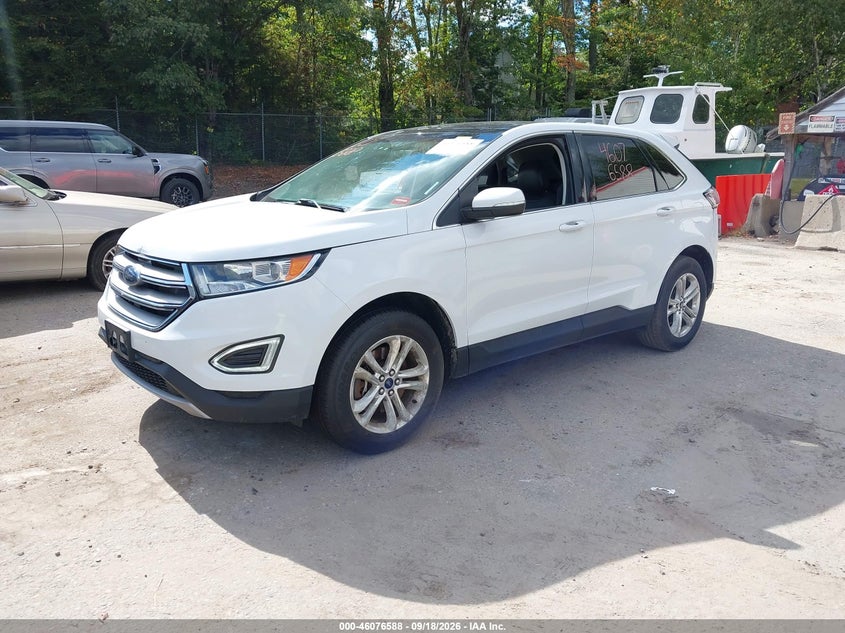 Vin: 2fmpk4j89hbc20229, lot: 46576136, ford edge sel 20172