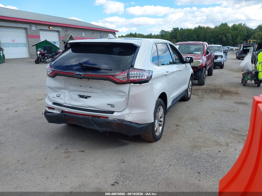 Vin: 2fmpk4j89hbc20229, lot: 46576136, ford edge sel 20174