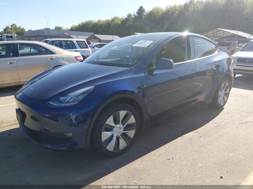 Vin: 5yjygdee1mf254916, lot: 46576144, tesla model y long range dual motor all-wheel drive 20212