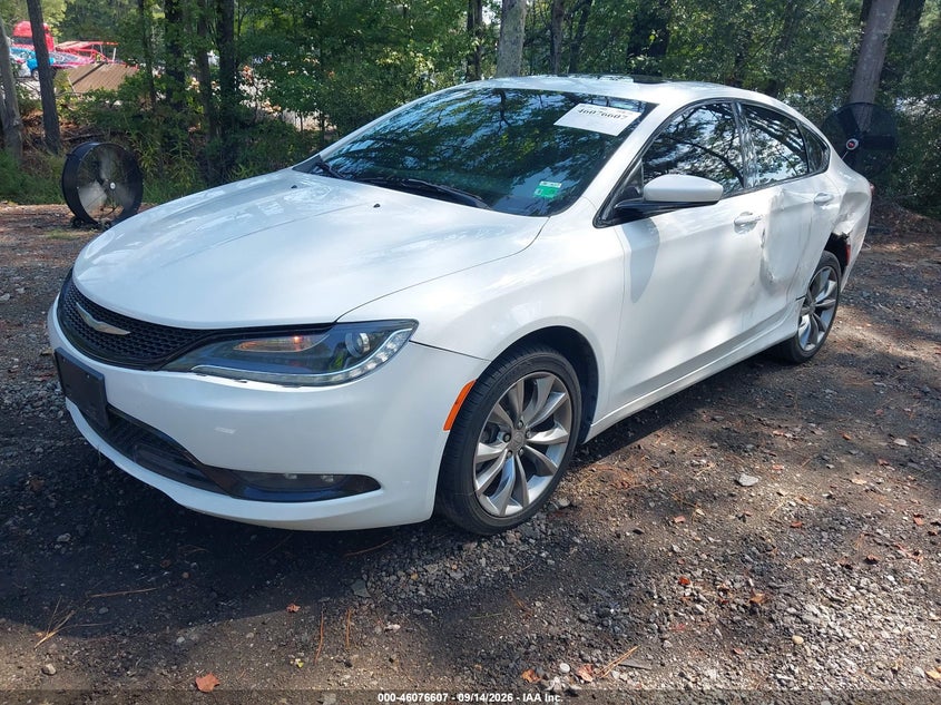 Vin: 1c3cccbg6fn672919, lot: 46576154, chrysler 200 s 20152