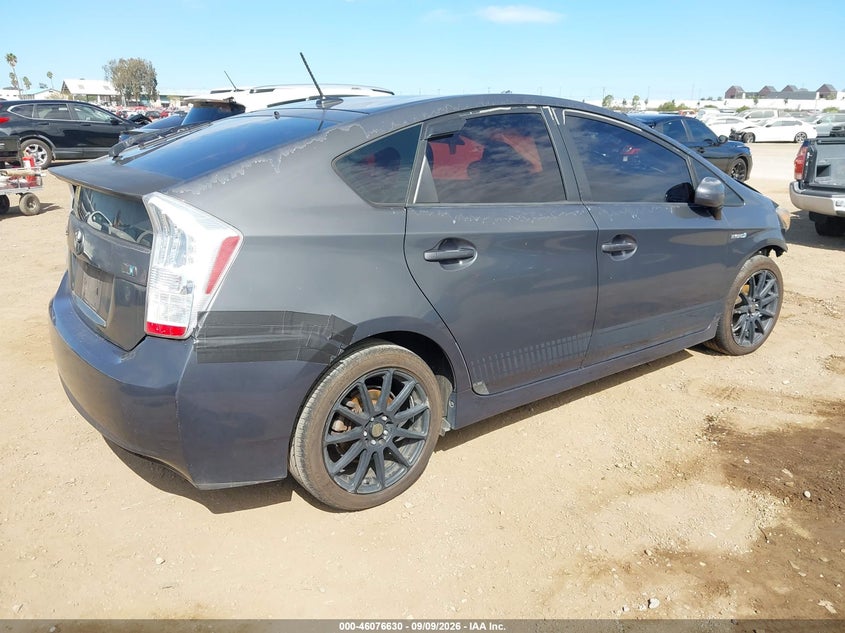 Vin: jtdkn3du8a0178782, lot: 46576177, toyota prius v 20104
