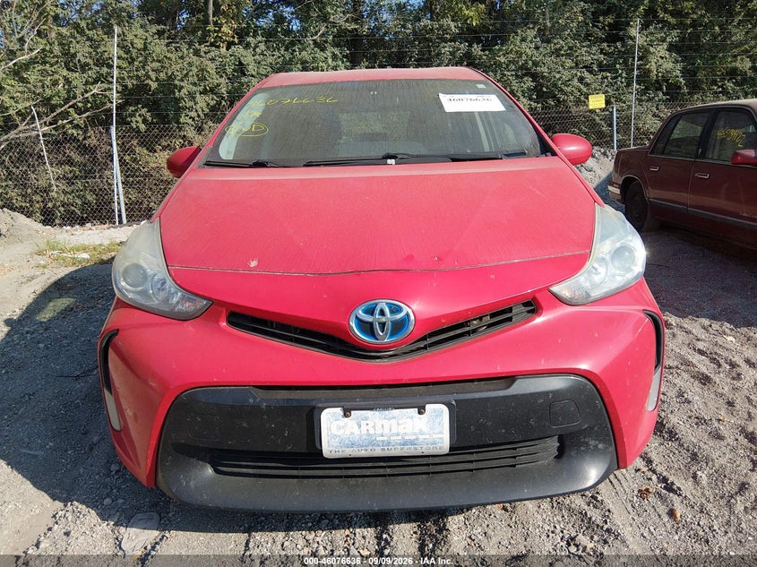 TOYOTA PRIUS V 2016 VIN JTDZN3EU9GJ049482