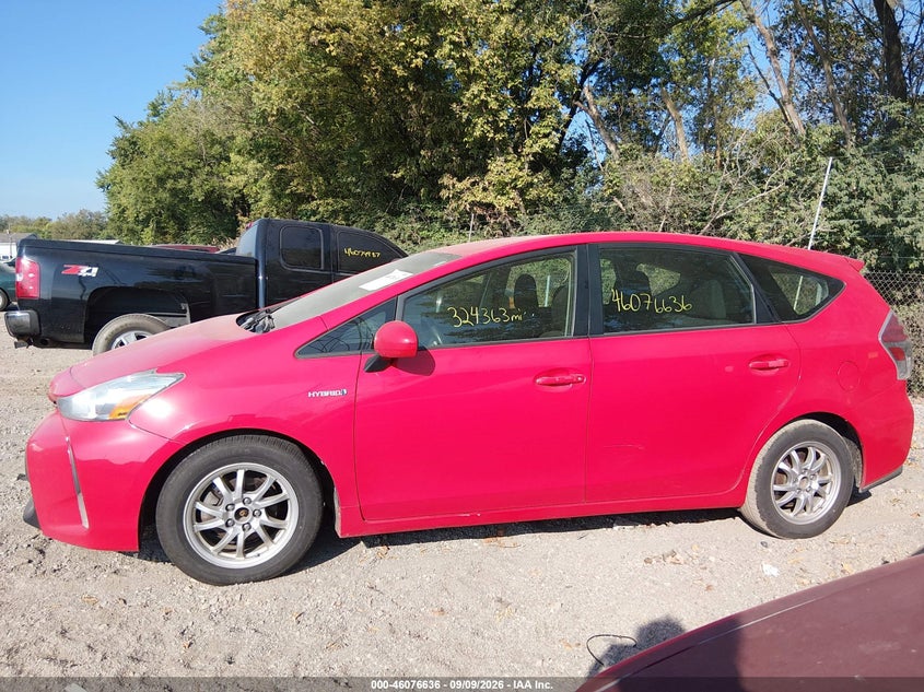 TOYOTA PRIUS V 2016 VIN JTDZN3EU9GJ049482