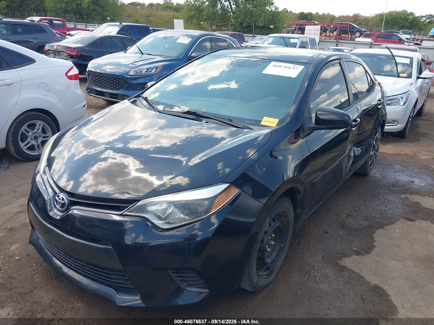 Vin: 5yfburhe0gp397288, lot: 46576184, toyota corolla le 20162