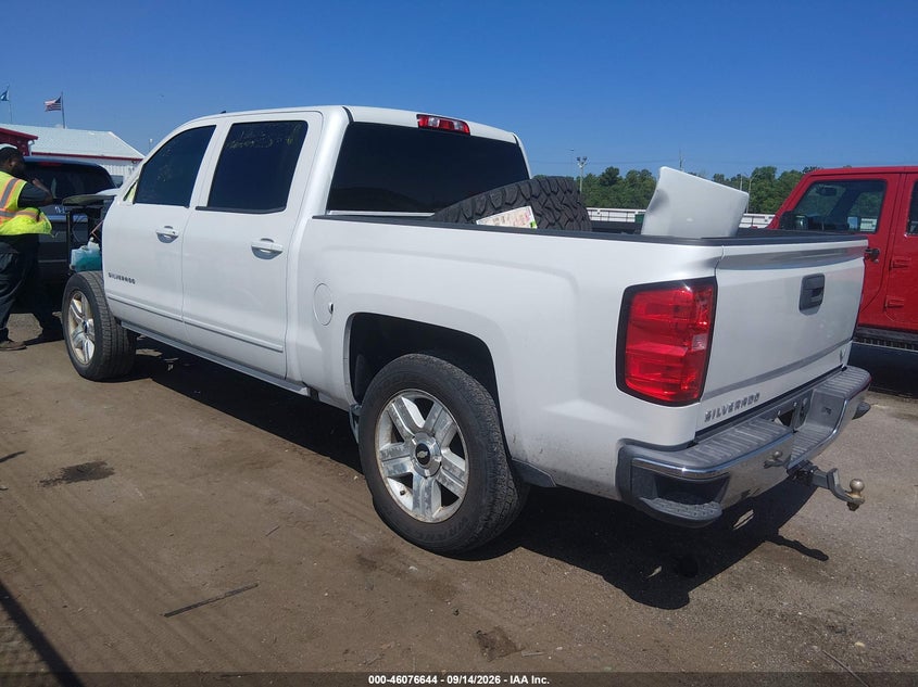 Vin: 3gcpcrec5hg264934, lot: 46576191, chevrolet silverado 1500 lt 20173
