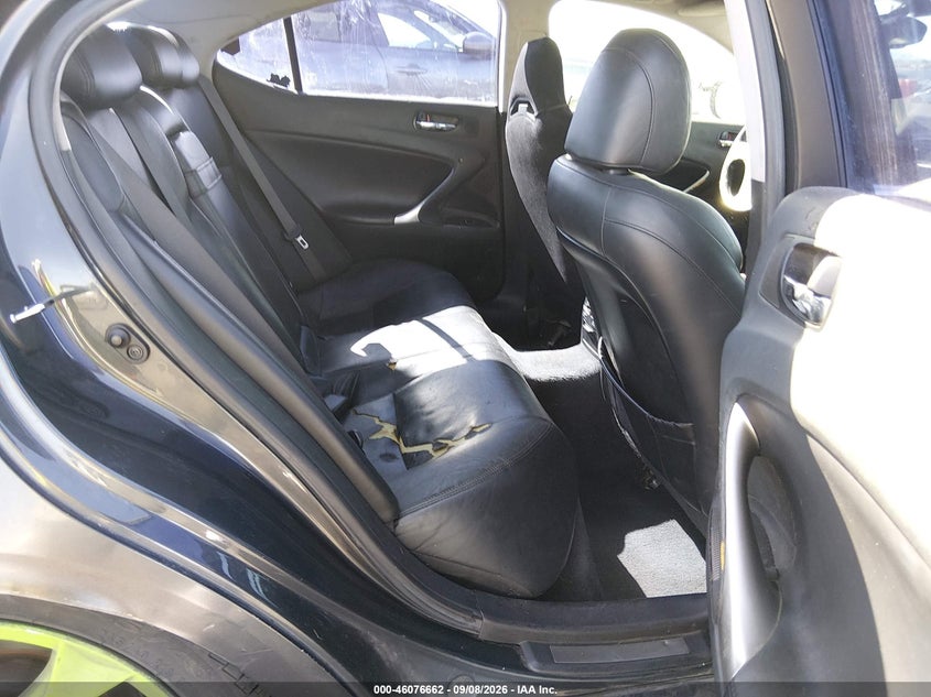 LEXUS IS 250 2008 VIN JTHBK262182078907