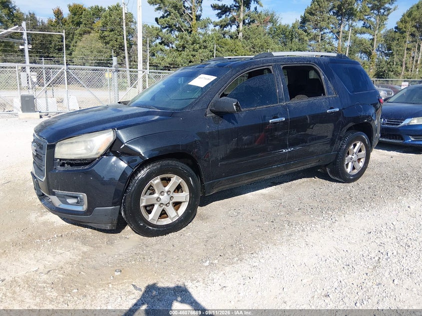 Vin: 1gkkrpkd3dj202147, lot: 46576236, gmc acadia sle-2 20132