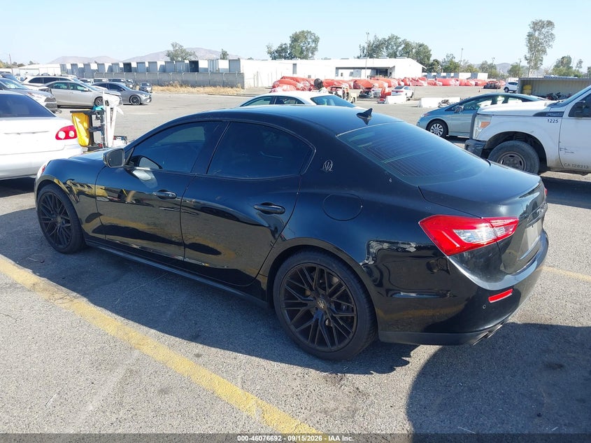 MASERATI GHIBLI 2017 VIN ZAM57RTA1H1213275