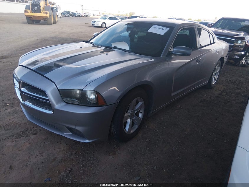Vin: 2c3cdxbg0eh283530, lot: 46576248, dodge charger se 20142