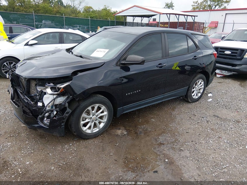 Vin: 2gnaxhev9l6167026, lot: 46576271, chevrolet equinox fwd ls 20202