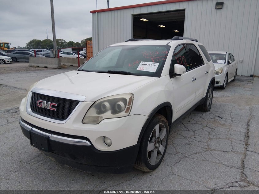 Vin: 1gkkvred2bj111368, lot: 46576275, gmc acadia slt-1 20112