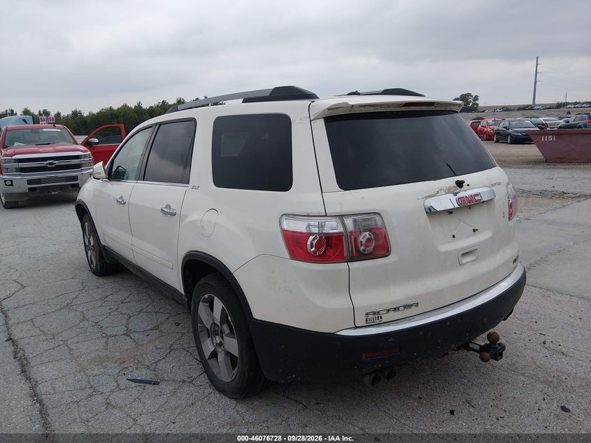 Vin: 1gkkvred2bj111368, lot: 46576275, gmc acadia slt-1 20113