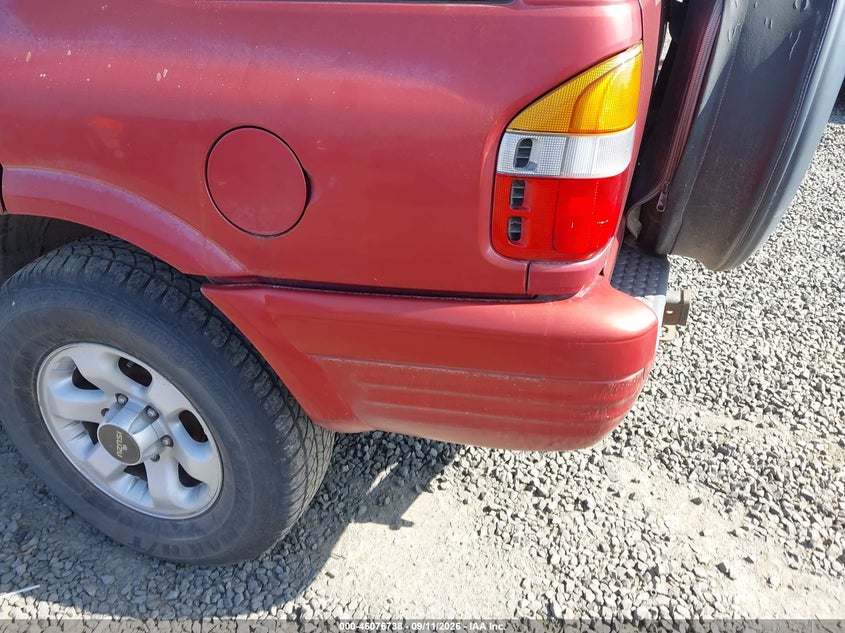ISUZU RODEO 1999 VIN 4S2CM58W5X4305900